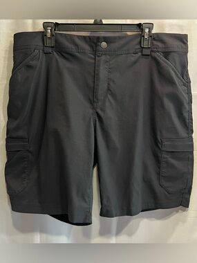 Duluth Trading Co Dry on the Fly Black Women's Cargo Shorts Size 18